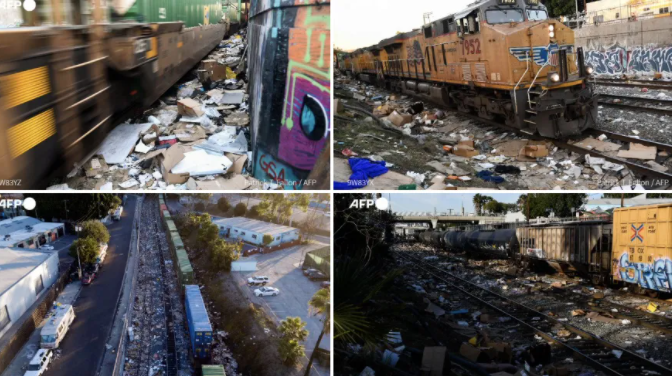 洛杉矶货运铁路劫案激增160%！涉及UPS、亚马逊包裹