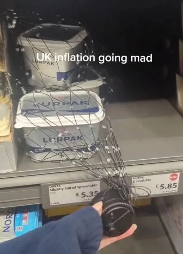 《通胀太疯狂！为防盗 窃，英国超市给黄油上锁！企业加速破产》海运物流|国际物流|国际货代|广州货代|番禺货代|鸿德国际